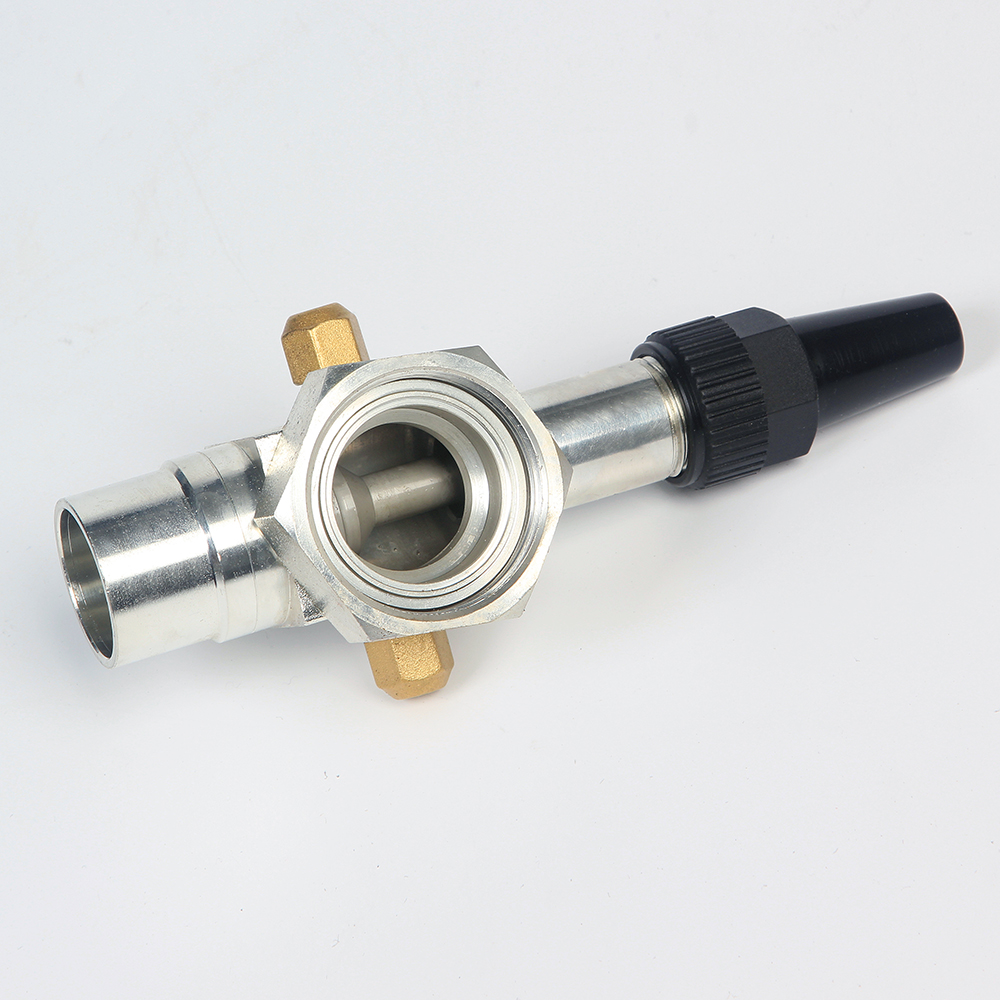 Valve à vis de compresseur de réfrigération à joint rotatif