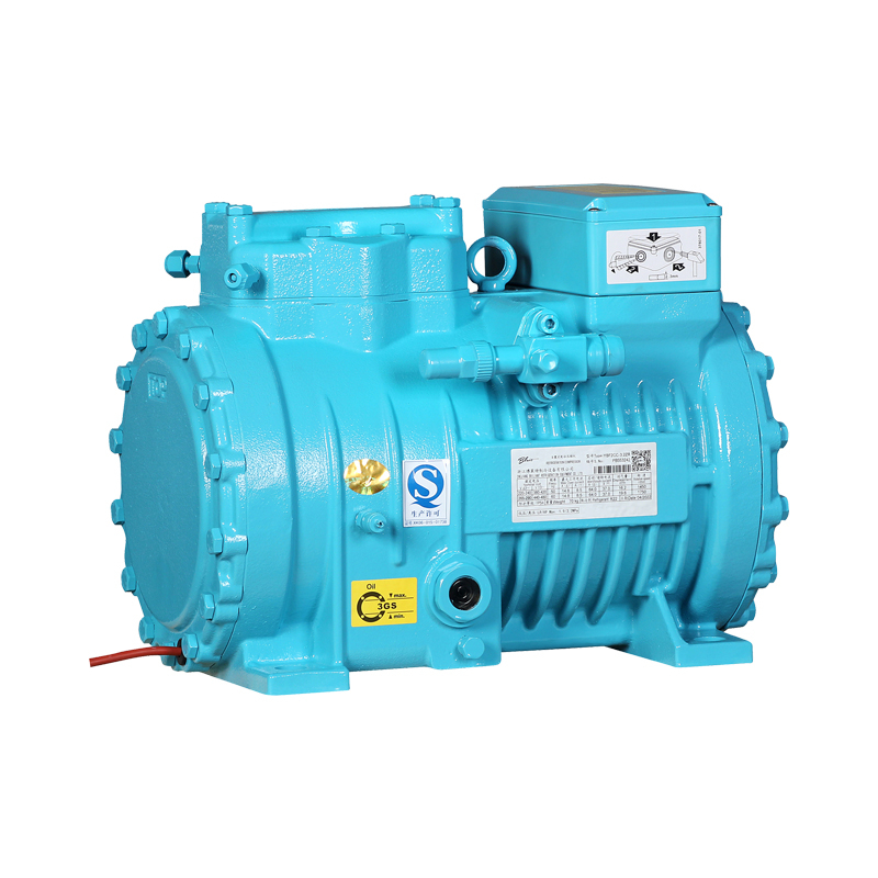Compresseur de réfrigération en deux étages à haute efficacité 5HP-30HP pour les pièces d'échange de chaleur de réfrigération de refroidissement commercial