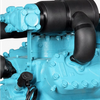 Compresseur de réfrigération à deux étages basse température 30HP YBF6F-30.2DS