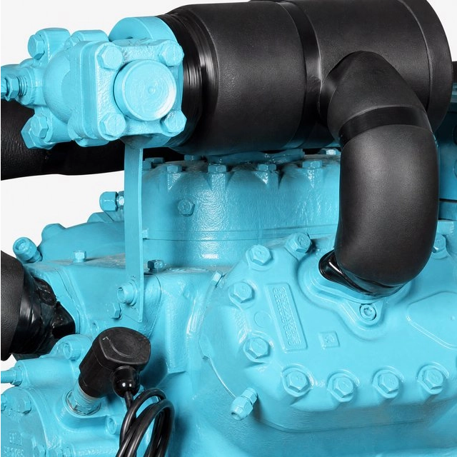 Compresseur de réfrigération à deux étages basse température 30HP YBF6F-30.2DS