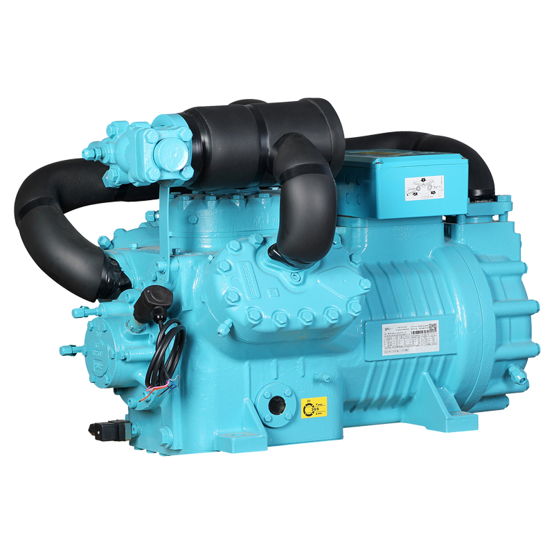 Compresseur de réfrigération alternatif à deux étages série T 12HP/30HP pour systèmes de refroidissement de processus chimiques, médicaux et industriels