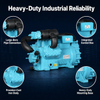 Compresseur de réfrigération à deux étages basse température 30HP YBF6F-30.2DS
